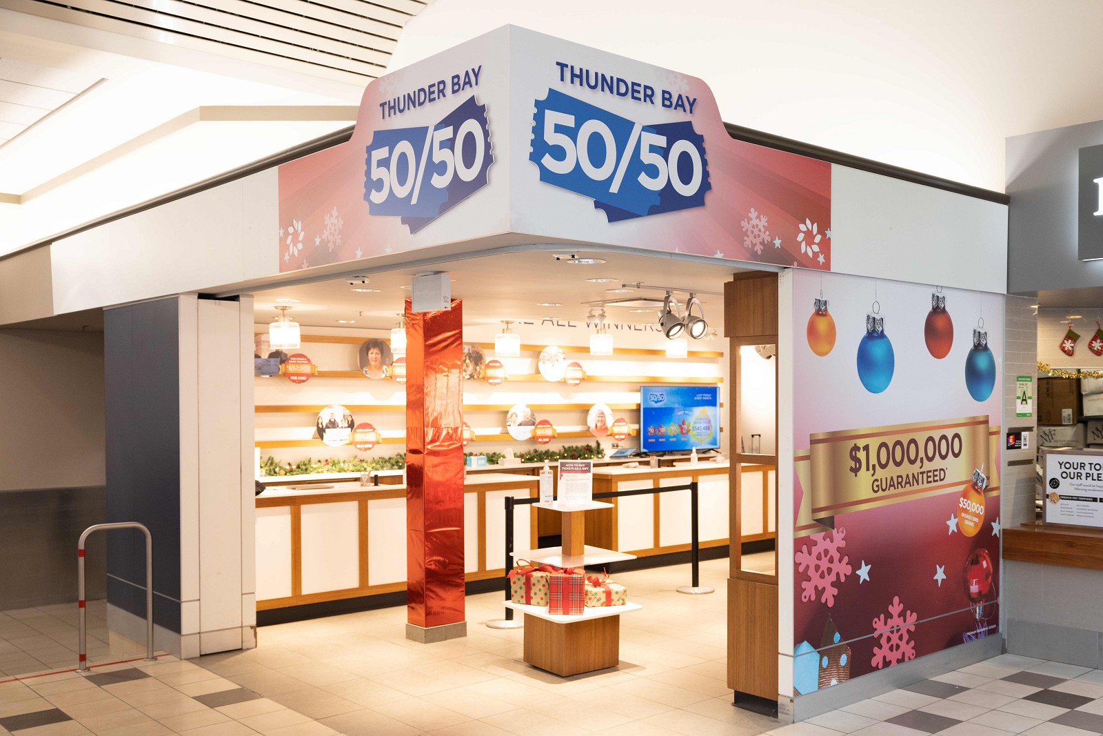 Thunder Bay 50/50 December Pop-up Store Opens at Intercity Shopping Centre