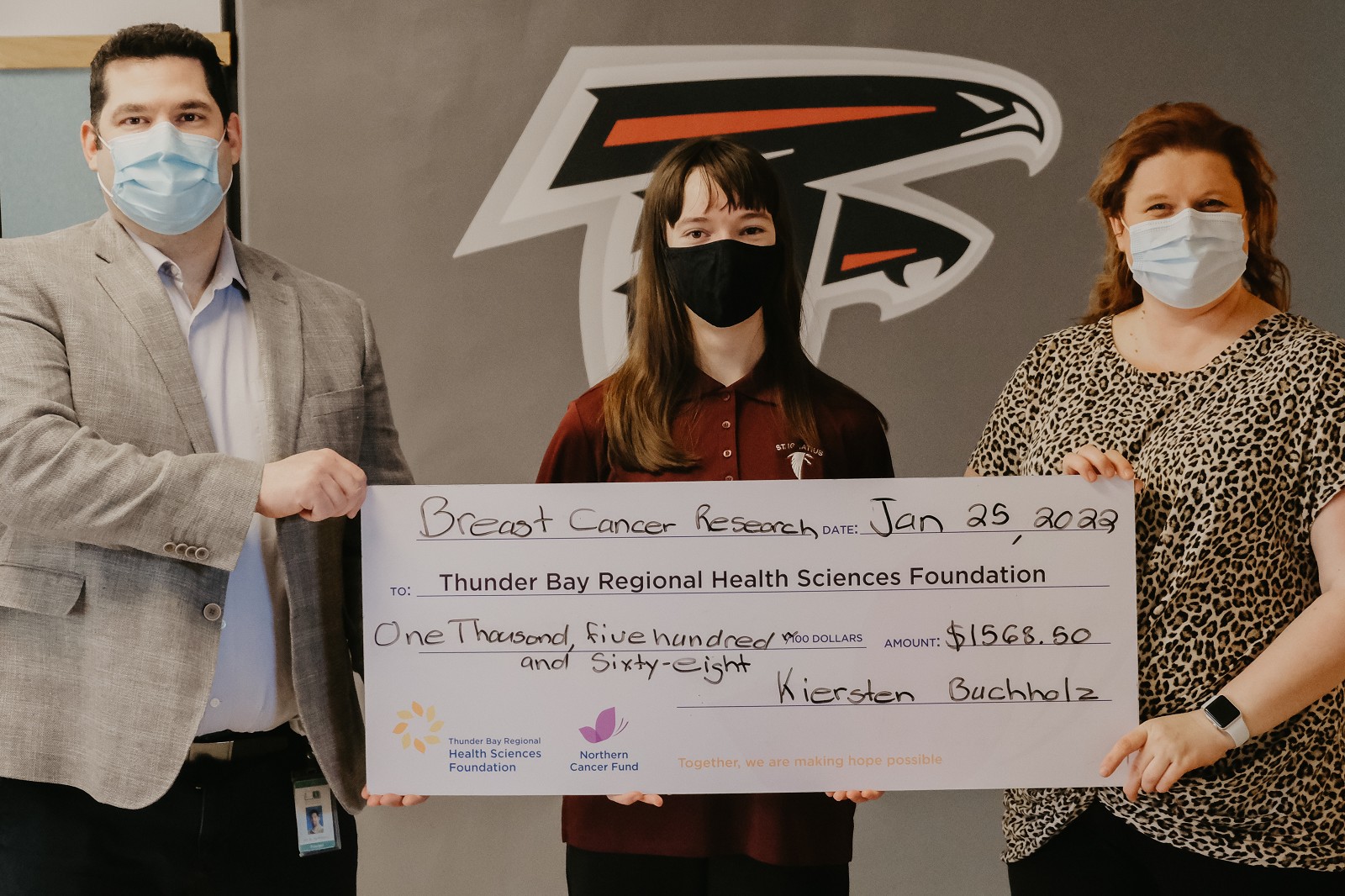Local student raises $1568.50 for Breast Cancer Research