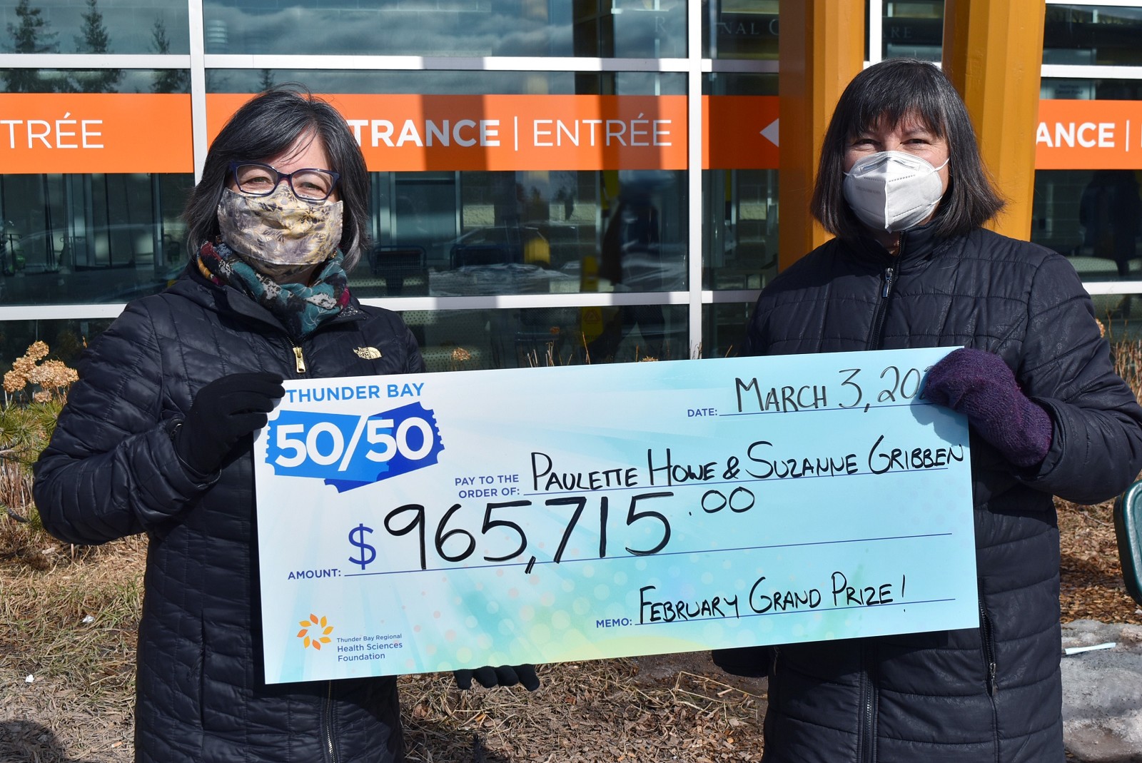 Thunder Bay 50/50: Meet February's Grand Prize winners of $965,715! 