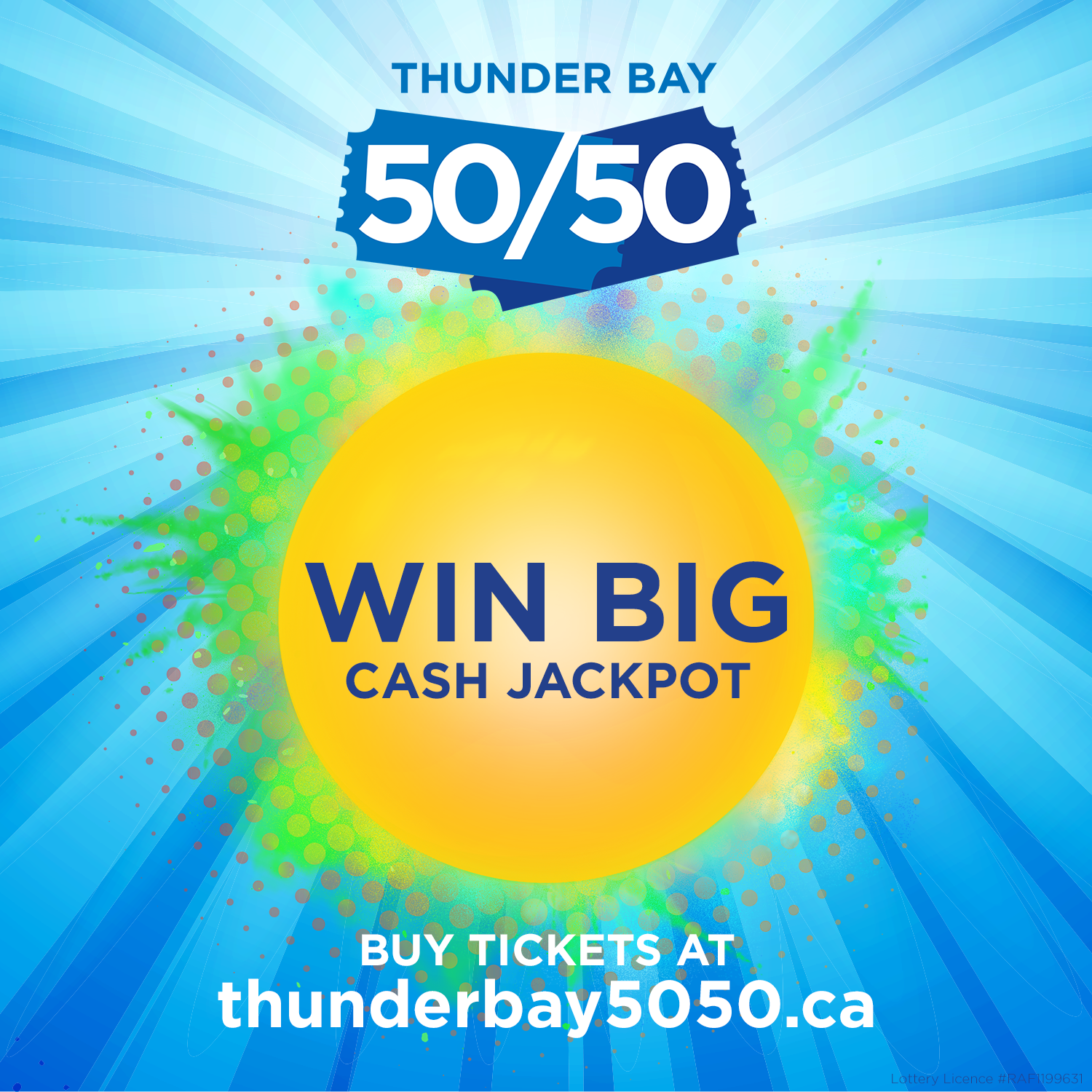 Thunder Bay 50/50 Launches with Guaranteed Cash Prizes
