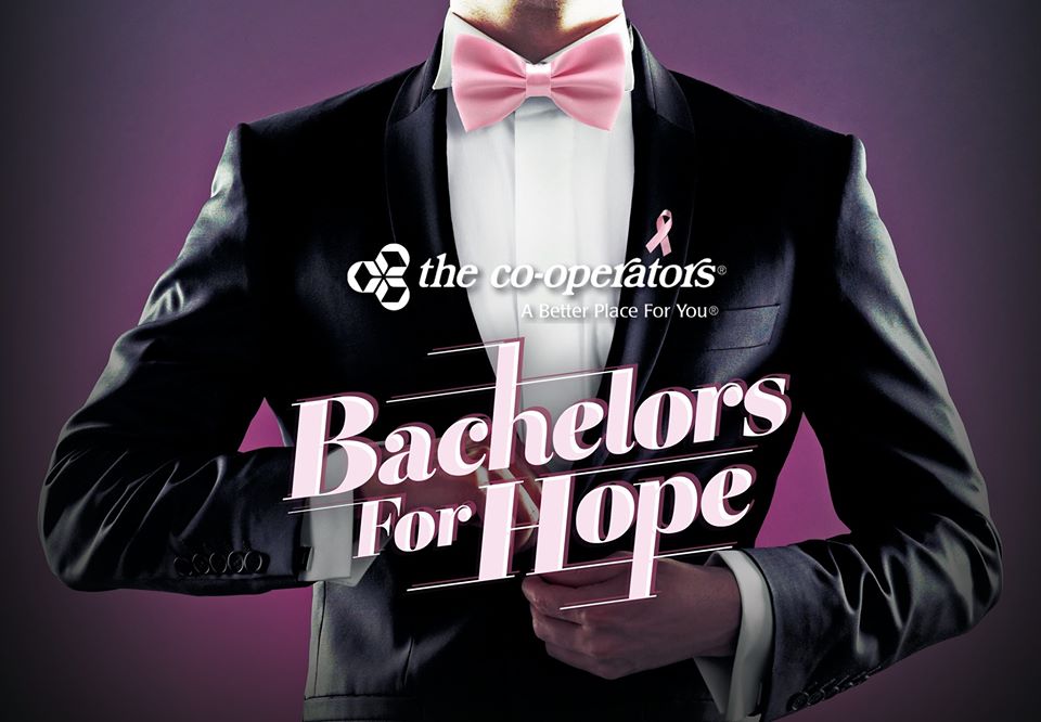 The Co-Operators Bachelors for Hope Charity Online Auction Raises $21,901 for Breast Cancer Care