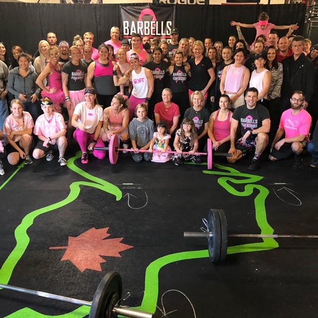 Barbells for Boobs – A great event in support of Breast Cancer on October 30 at Superior CrossFit