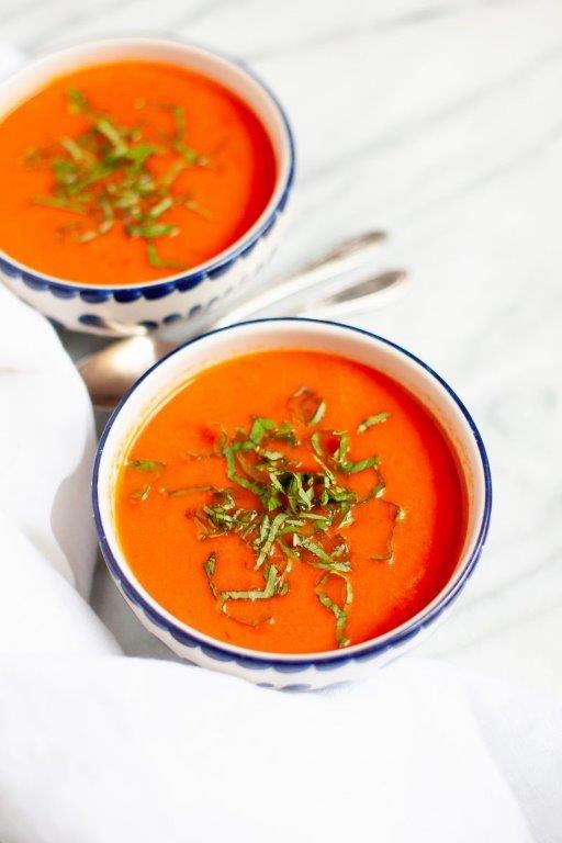 Garden Fresh Tomato Soup 