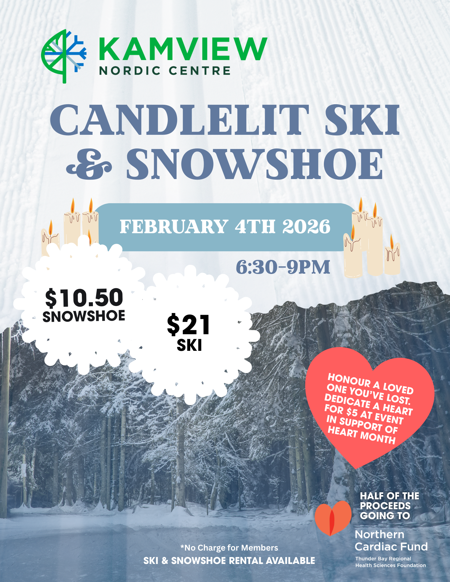 kamview-nordic-centre-candlelit-ski-snowshoe