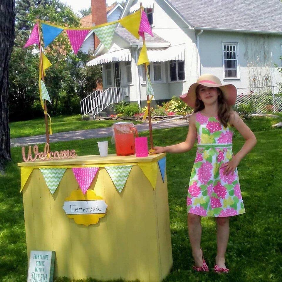 Lara's Lemonade Stand Takes Sales to Next Level with Physical and Online Shops