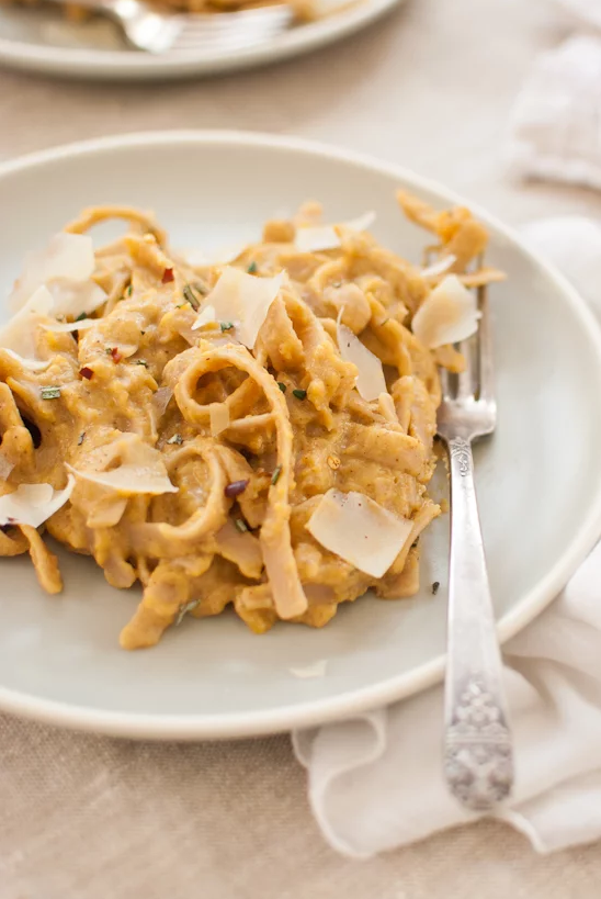 Pumpkin Fettuccine Alfredo