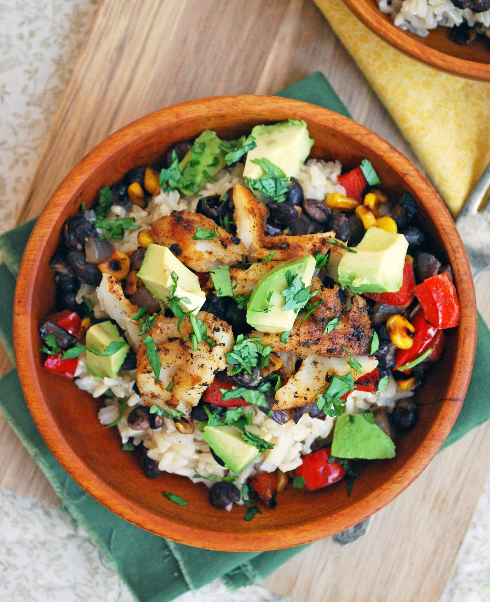 Summertime Recipe: Blackened Fish Taco Bowls