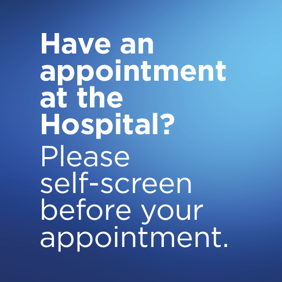 Self-Screen Before Your Appointment
