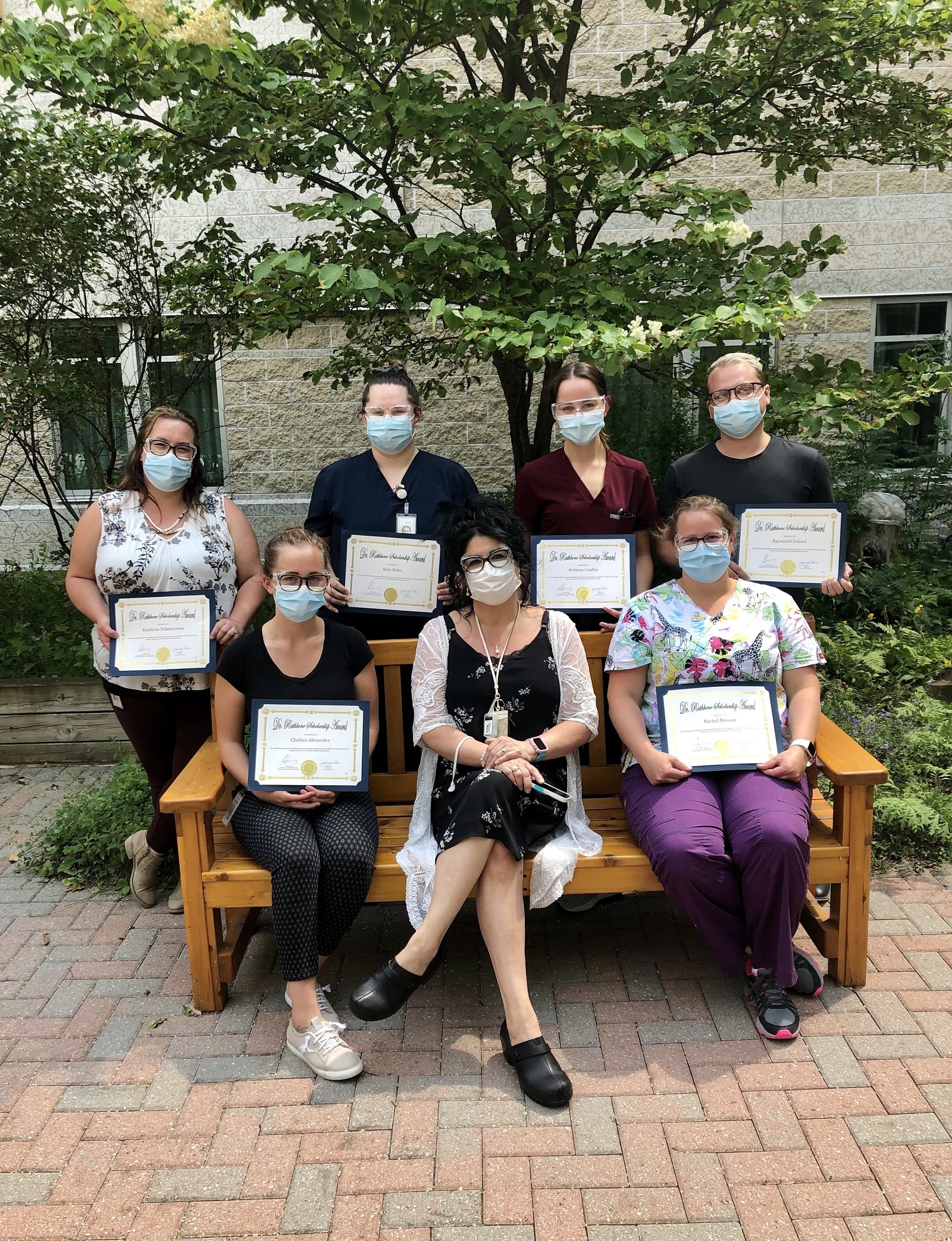 Hospital Celebrates Rathbone Scholarship Winners