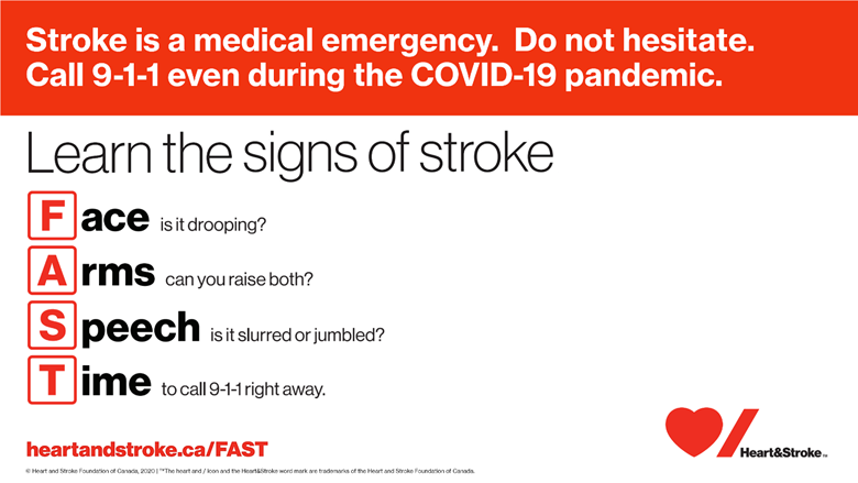 Spot A Stroke? Call 911!