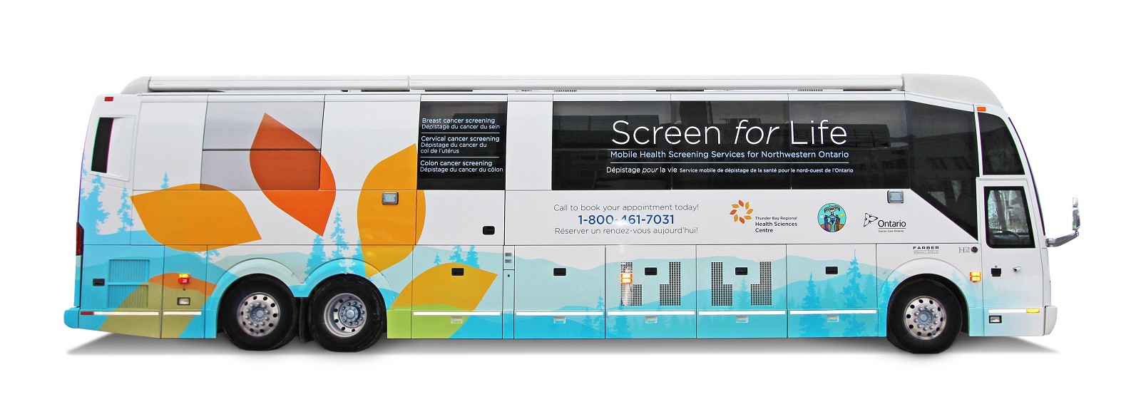 Don't Miss the Bus! Get Screened for Cancer