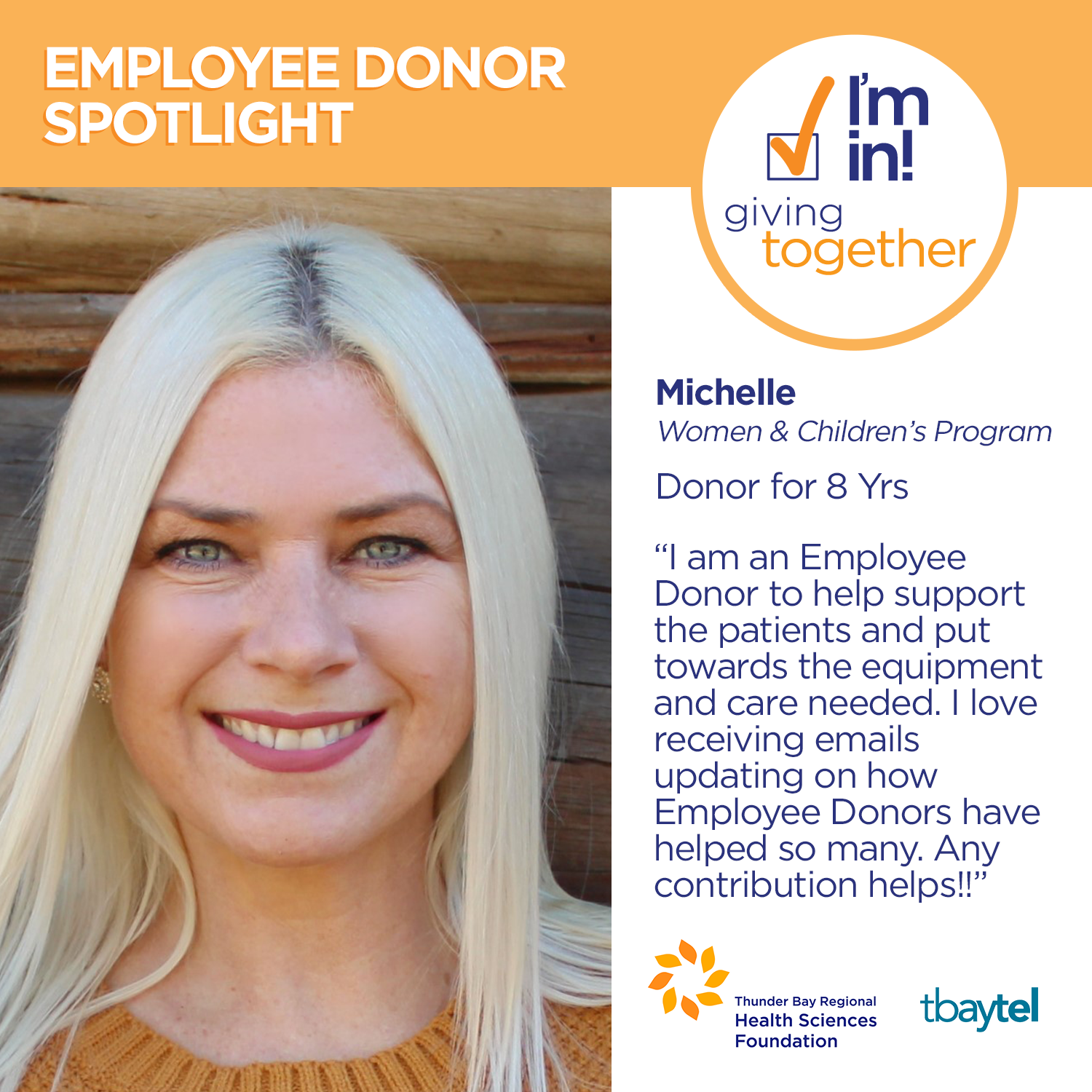 Employee Donor Spotlight