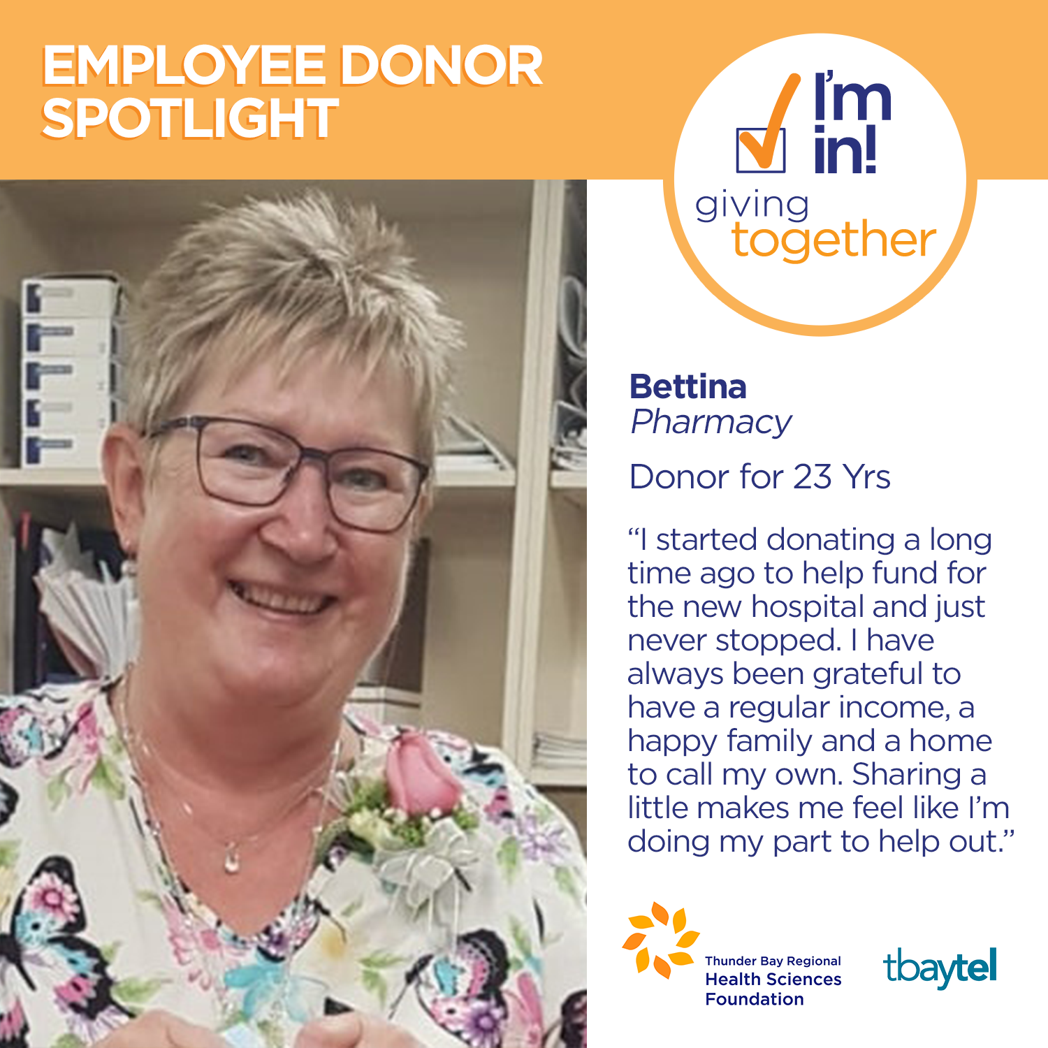 Jan 29 - Employee Donor 