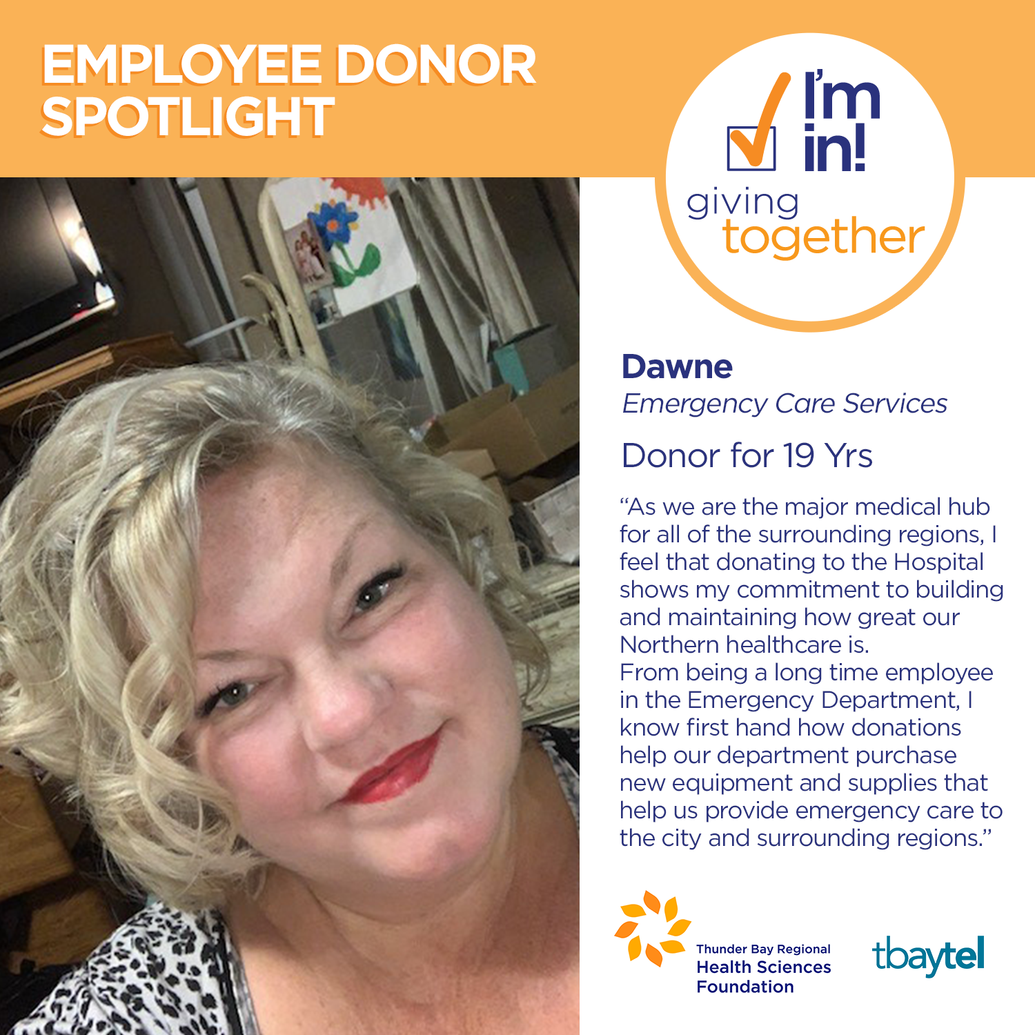 Employee Donor Spotlight