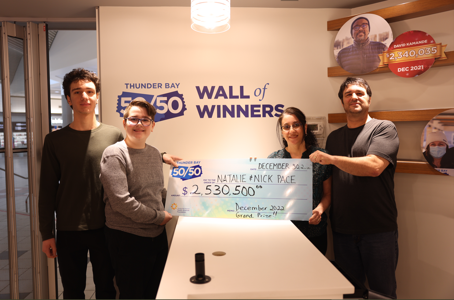 Jan 7-Dec 5050 Winners Pace