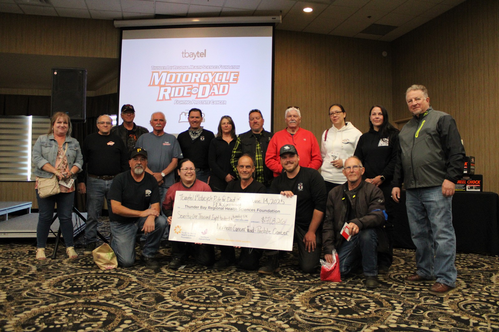 2025 Tbaytel Motorcycle Ride for Dad Raises Over $71,000 to fight Prostate Cancer
