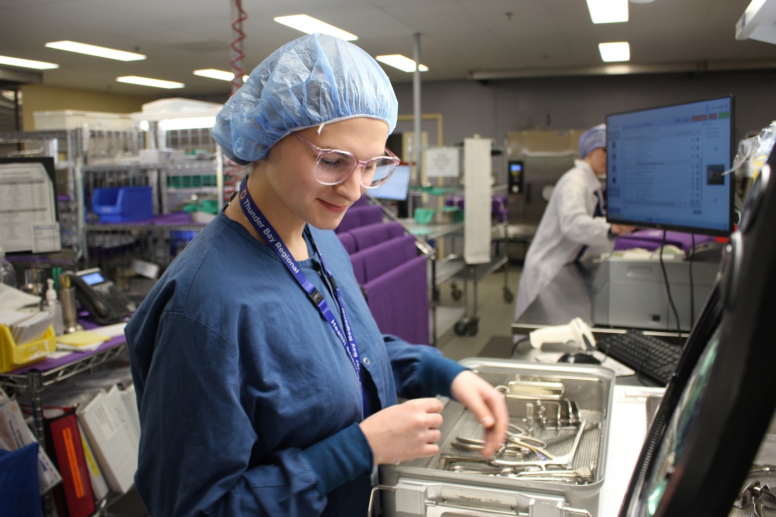 Hands on Learning for High School Students at TBRHSC